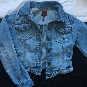 Cropped Jean Jacket